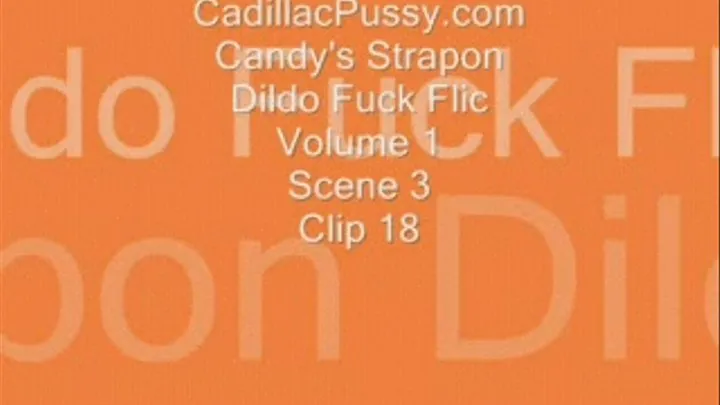 Candy's Strapon Dildo Fuck Flic Volume 1 Scene 3 Clip 18