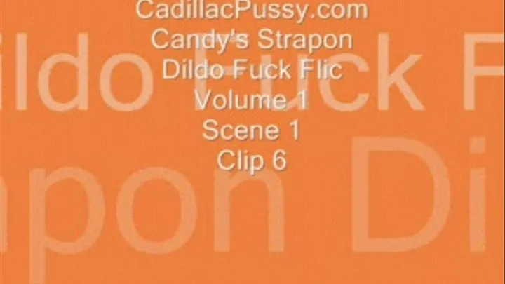 Candy's Strapon Dildo Fuck Flic Volume 1 Scene 1 Clip 6