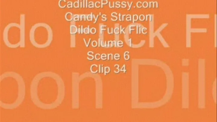 Candy's Strapon Dildo Fuck Flic Volume 1 Scene 6 Clip 34