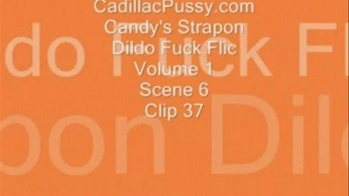 Candy's Strapon Dildo Fuck Flic Volume 1 Scene 6 Clip 37