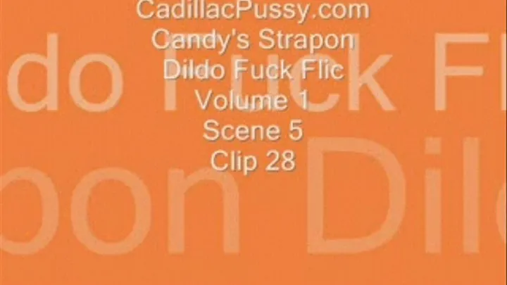 Candy's Strapon Dildo Fuck Flic Volume 1 Scene 5 Clip 28