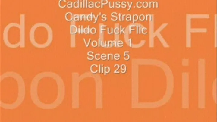 Candy's Strapon Dildo Fuck Flic Volume 1 Scene 5 Clip 29