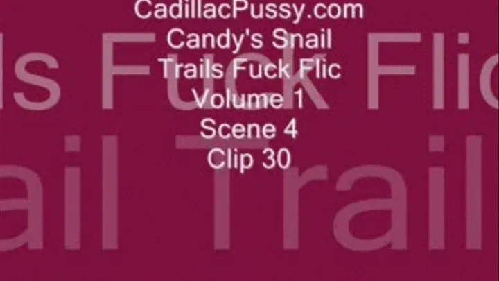 Candy's Snail Trails Fuck Flic Volume 1 Scene 4 Clip 30