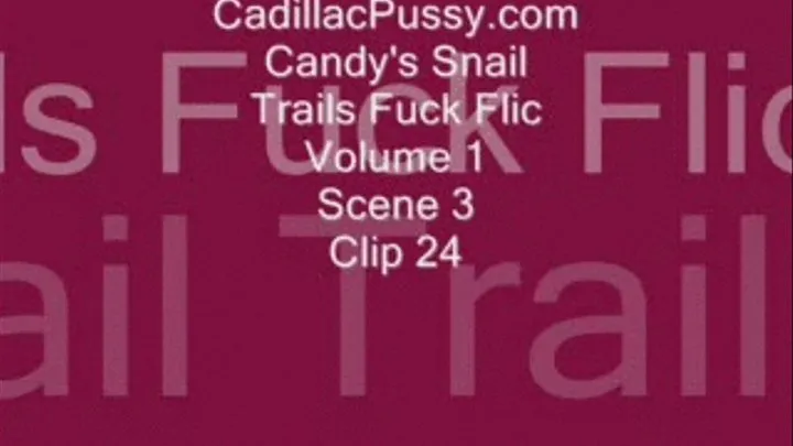 Candy's Snail Trails Fuck Flic Volume 1 Scene 3 Clip 24