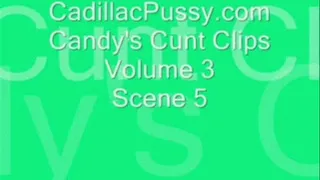 Candy's Cunt Clips Volume 3 Scene 5