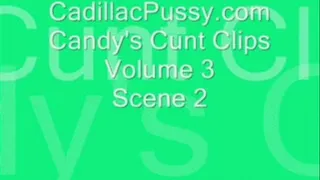 Candy's Cunt Clips Volume 3 Scene 2