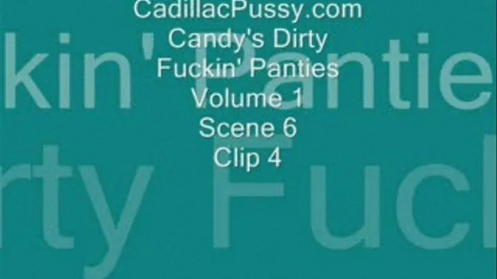 Candy's Dirty Fuckin' Panties Volume 1 Scene 6 Clip 4