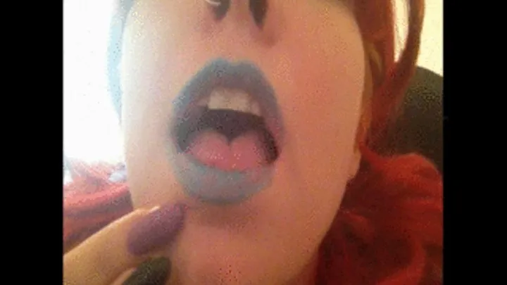 Blue Lipstick