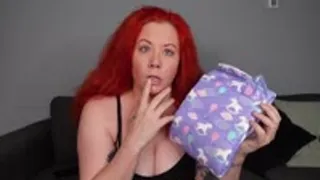 Busty Redhead Stepmom Found your Diaper porn then gives you a JOI in your diapers!