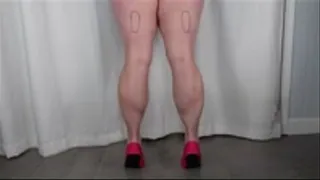 Calves Flex in Pink Slippers