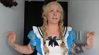 Alice in Wonderland RAPID GIANTESS GROWTH! No Clothes Destruction