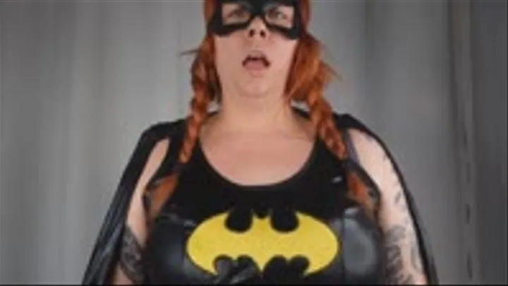 Batgirl GROWTH from POV Supervillian Serum Fishnet Pantyhose Destruction