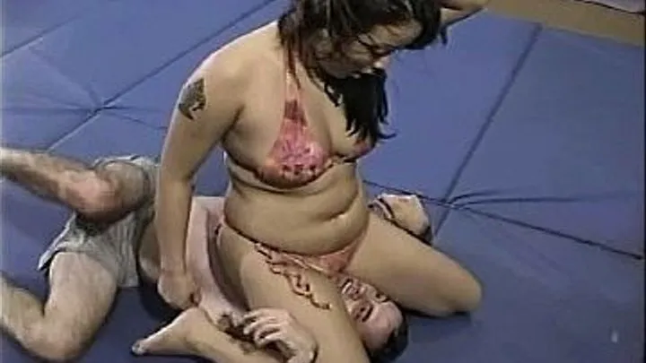 Sexed Up Wrestling Hot Kim vs Al Part 03