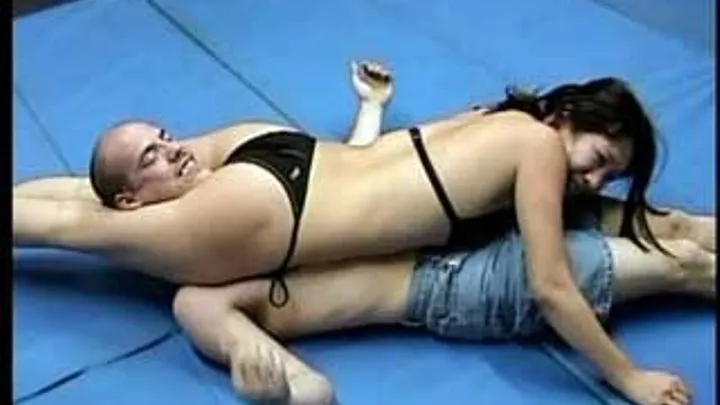 Kyla vs Kevin Real Wrestling Real Submissions Part 04