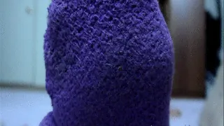 Dirty Extra Low Cut Purple Socks - Kaylynns Sweatiest yet