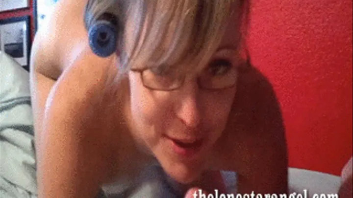 Hair Rollers and A Blowjob