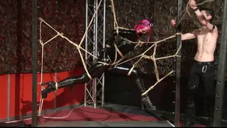 Rubber Bondage Session at BoundCon - Full Clip