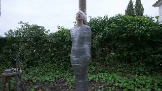 The Spain Files - Pole Mummification for sexy Stardust - Full Clip