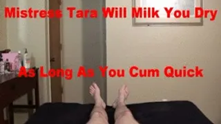 Mistress Tara Will Milk You Dry preview