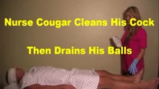 Nurse James Milks A Huge Cock