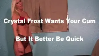 Crystal Frost Wants YOUR Cum