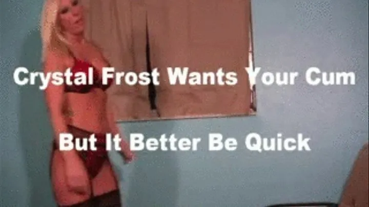 Crystal Frost Wants YOUR Cum Streaming