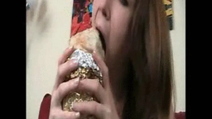 BEST OF: BIG BURRITO BINGES! 5 DIFFERENT GIRLS STUFFING THEIR BELLIES WITH GINORMOUS BURRITOS THAT WEIGH SEVERAL POUNDS EACH, AND GETTING HUUUUGE HEAVY FULL BULGING BELLIES! * ***