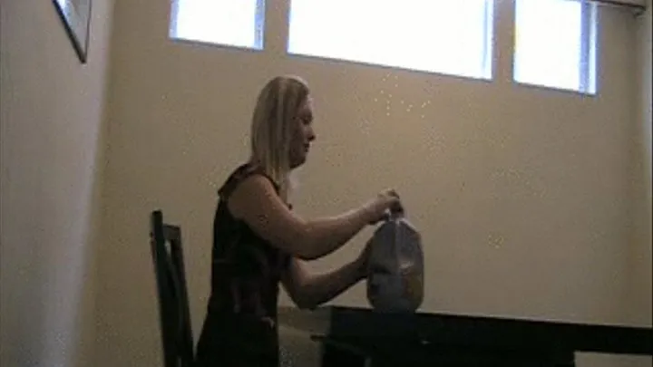 PENNY DOES THE GALLON OF MILK CHALLENGE!!!