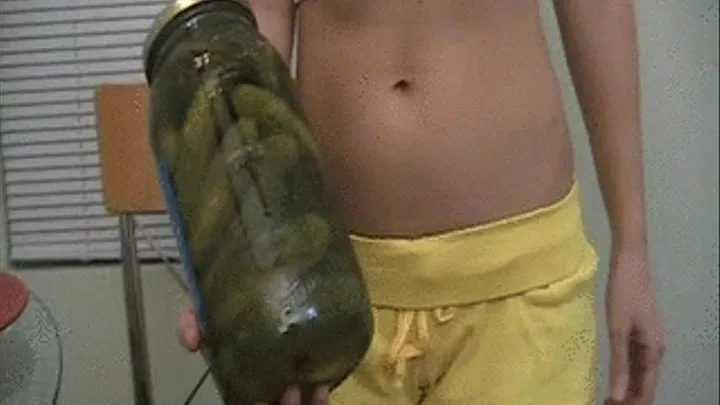 BRANDI EATS A GALLON SIZE JAR OF PICKLES!!! *** ***