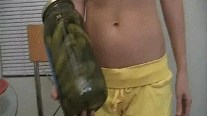 BRANDI EATS A GALLON SIZE JAR OF PICKLES!!! * ***