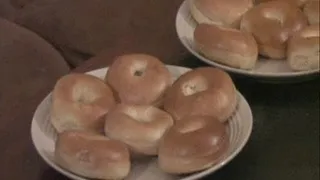 A DOZEN BAGELS WITH 5 DIFFERENT TOPPINGS!