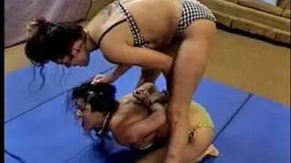 Maryanne Queen of the Ass Smother vs Asian She Devil Brenda Part 04