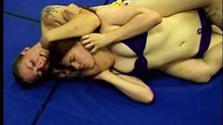 Sexy Sia Savage vs Vicious Ivey Competitive Wrestling Slaughter Part 04