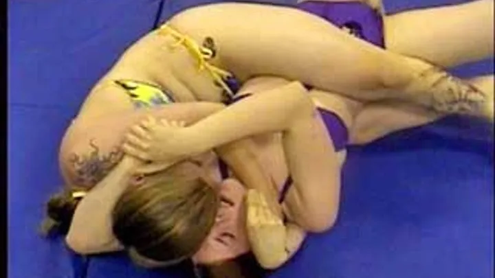 Sexy Sia Savage vs Vicious Ivey Competitive Wrestling Slaughter Part 01