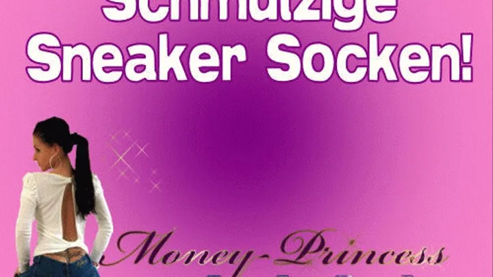 Schmutzige Sneaker Socken