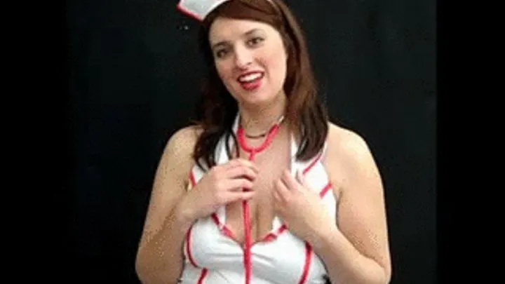 Naughty Nurse Kimberly pt 1 of 3 (edited for larger image and better close ups)