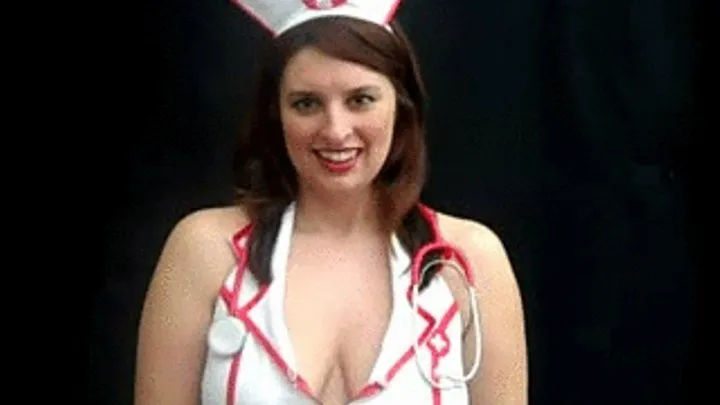 Naughty Nurse Kimberly pt 2 of 3 (edited for larger image and better close ups)