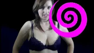 Kimberly's brainwashing tits with hypnoitc spiral effect