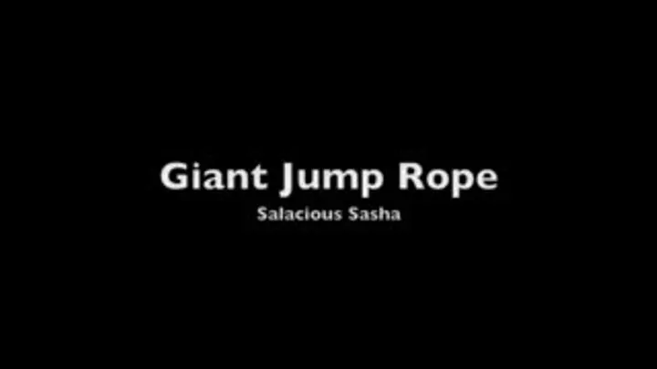 Giant Jump Rope!