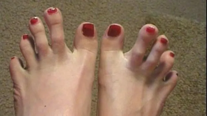 0030 LONG SEXY FEET TOES