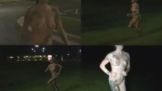 Tawnee's Nude Nightime Walk & Jog