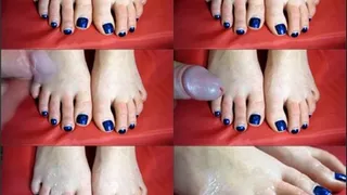 Toes Cumshot