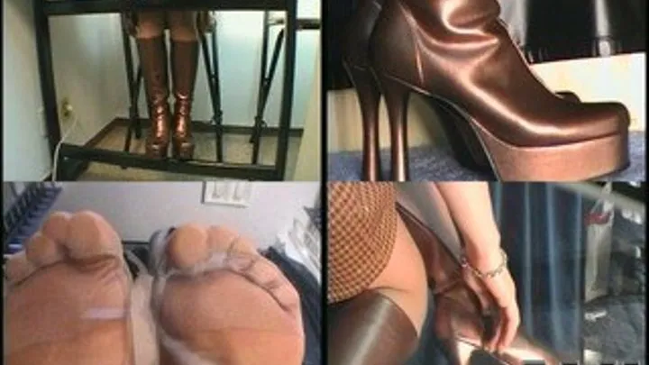 Lady got her boots removed to relax her already sweaty feet - SV-014 - Full version (Faster Download - )