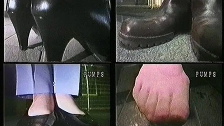 Different shoes are worn by lady in pantyhose - SV-005 - Full version ( - AVI Format)