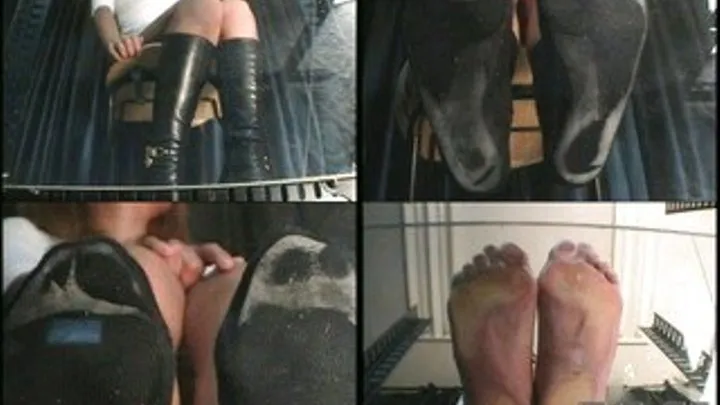 Sweaty Feet Rest From Hot Tight Boots - VV-013 - Part 1 (Faster Download - )