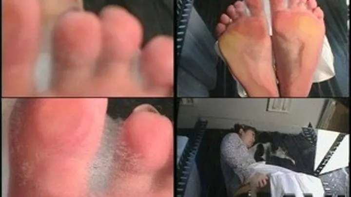 Mistress removes her boots and reveals her sweaty feet - VV-011 - Part 2 (Faster Download - )