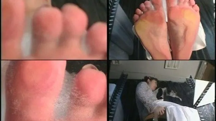 Mistress removes her boots and reveals her sweaty feet - VV-011 - Part 2 ( - AVI Format)