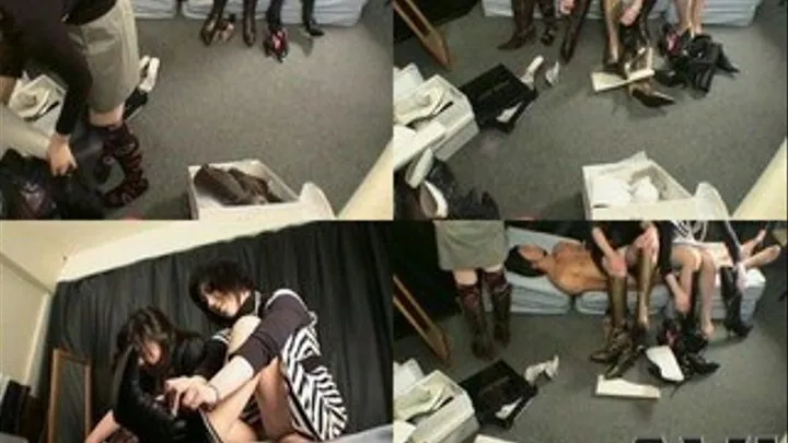 Mistresses try new boots while seated on their human couch - FS-023 - Full version (Faster Download - )