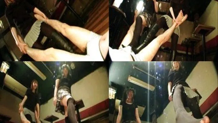 Ladies in high heeled boots and stockings man's face and cock - MV-076 - Part 2 ( - AVI Format)