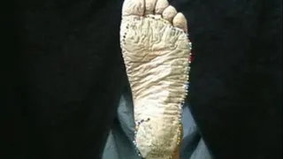 Bianca's wet feet with 100 needles en 12 staples 2009 part 1